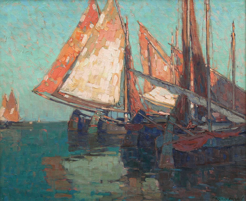 Edgar Payne - Boats of the Adriatic